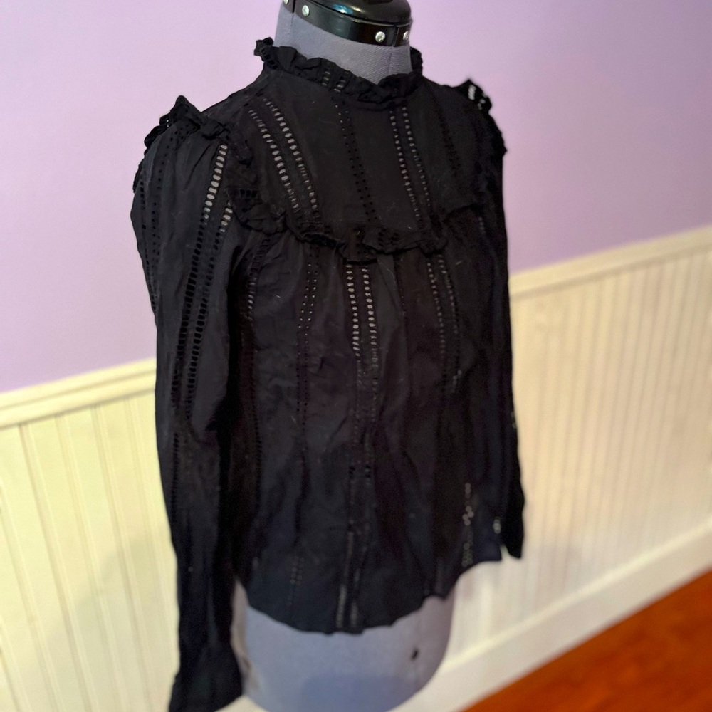 GAP Embroidered Cotton Top/ NWOT